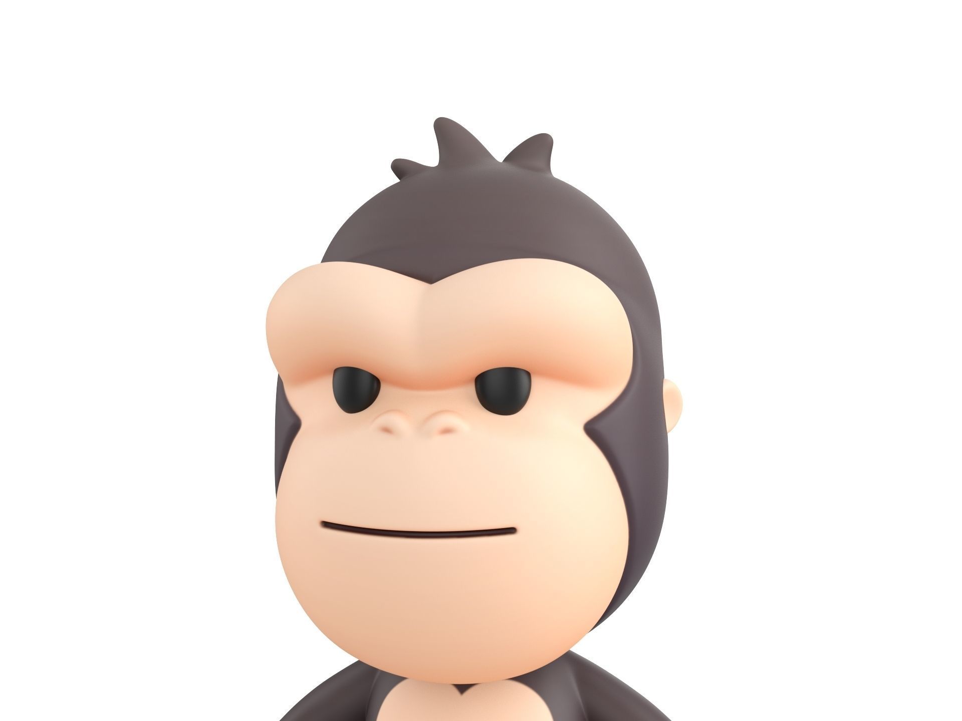 Character238 Gorilla 3D model_9
