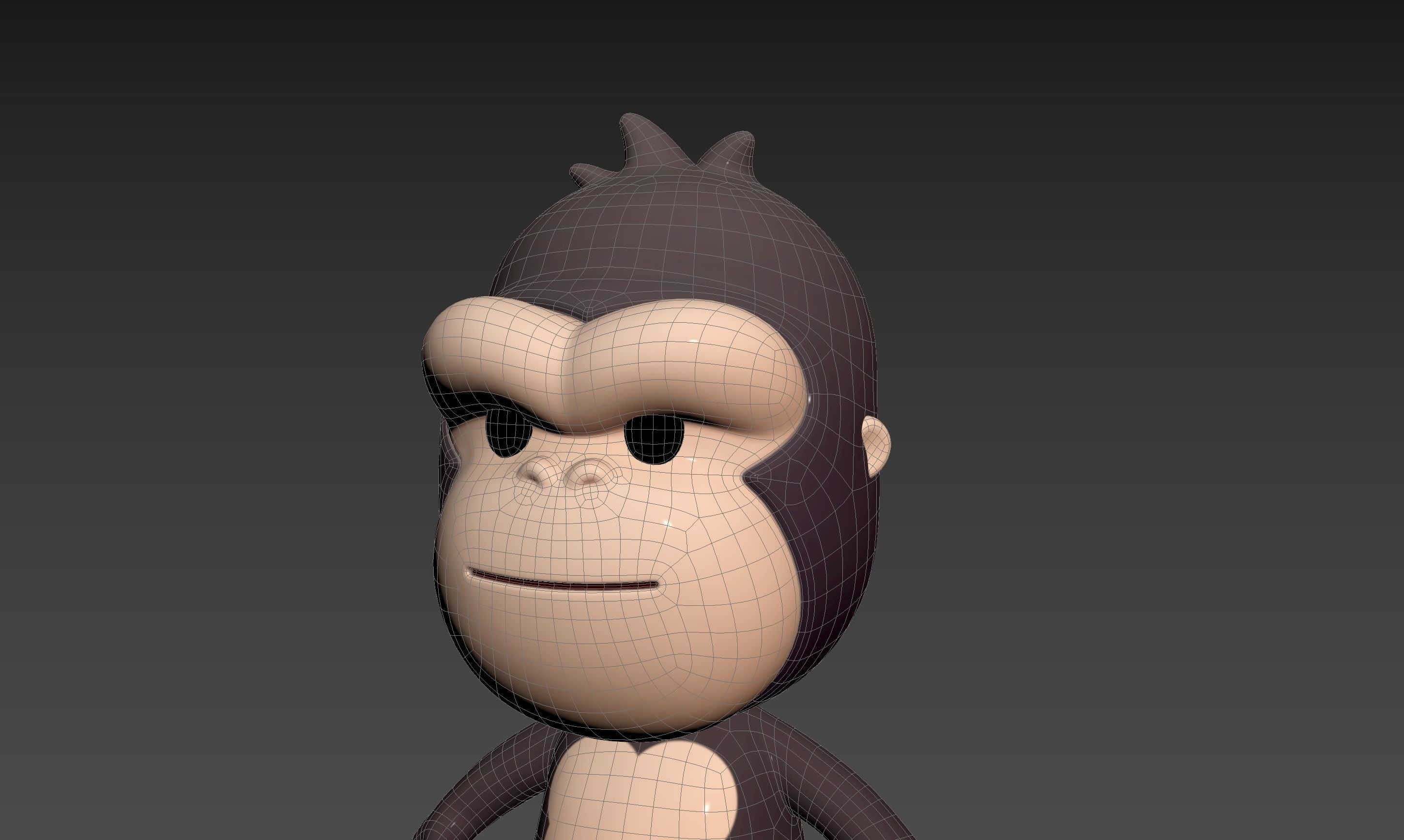 Character238 Gorilla 3D model_29