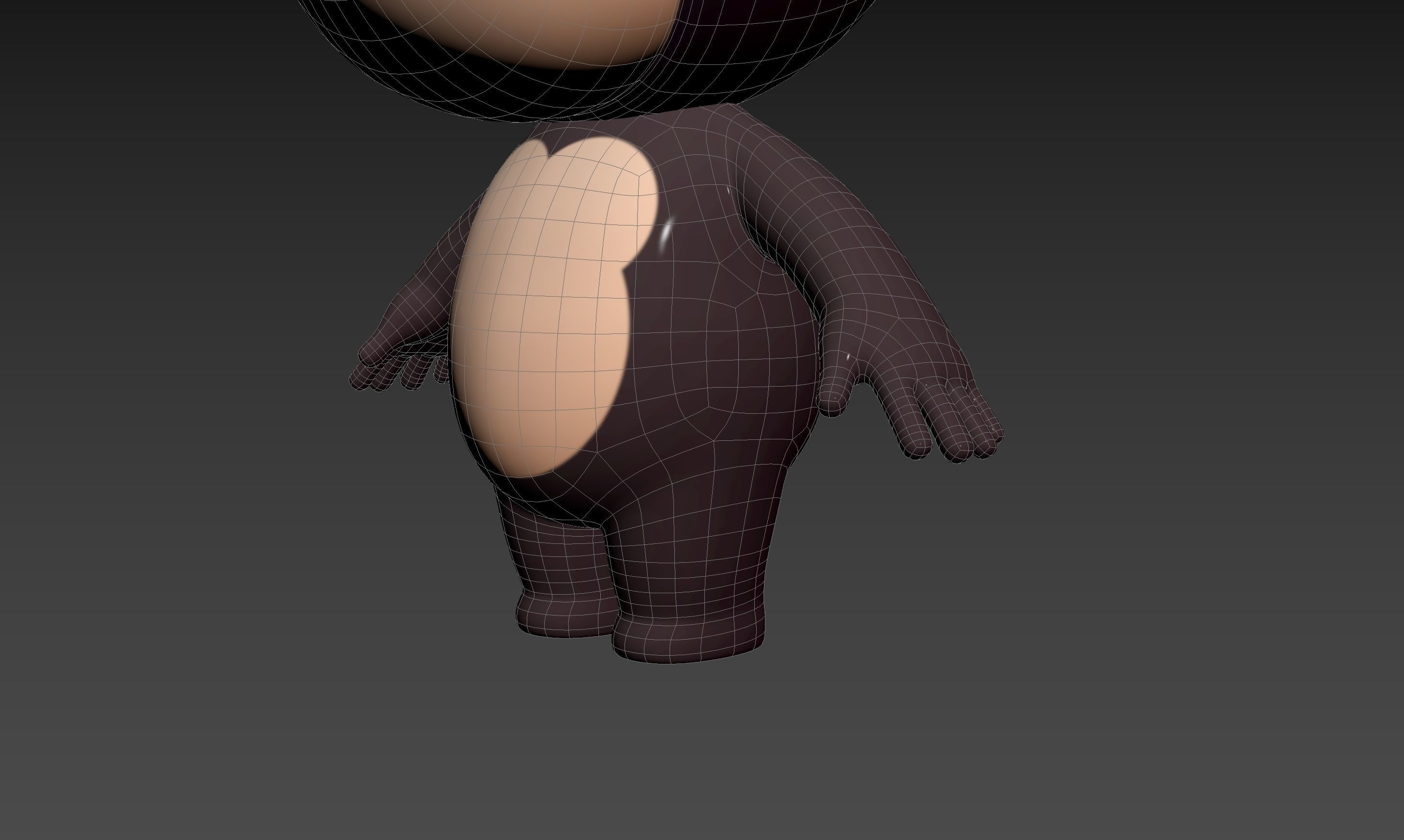 Character238 Gorilla 3D model_28