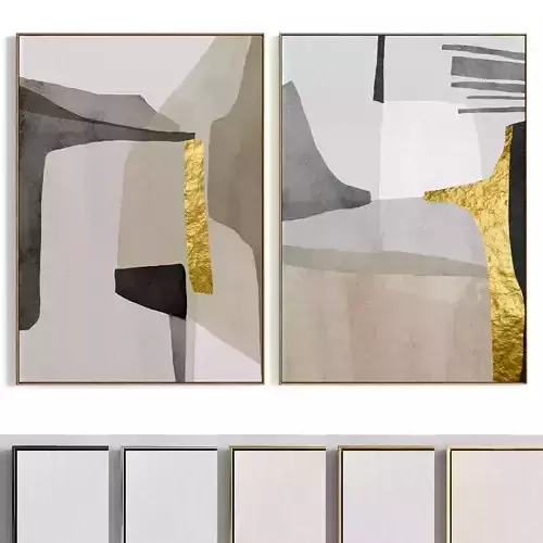 Plaster Two Photo Frame 232