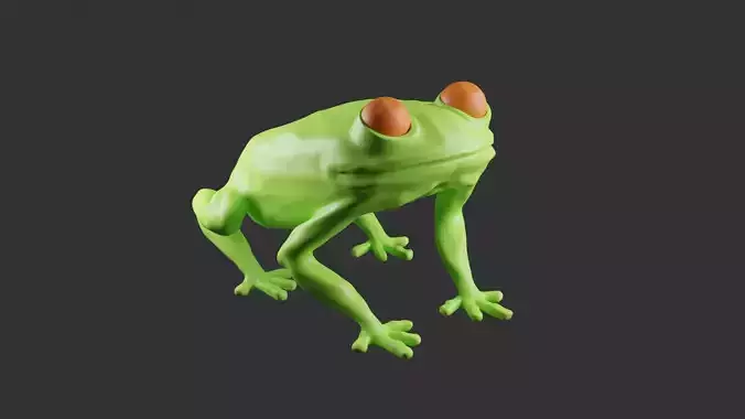 Frog 3D Model