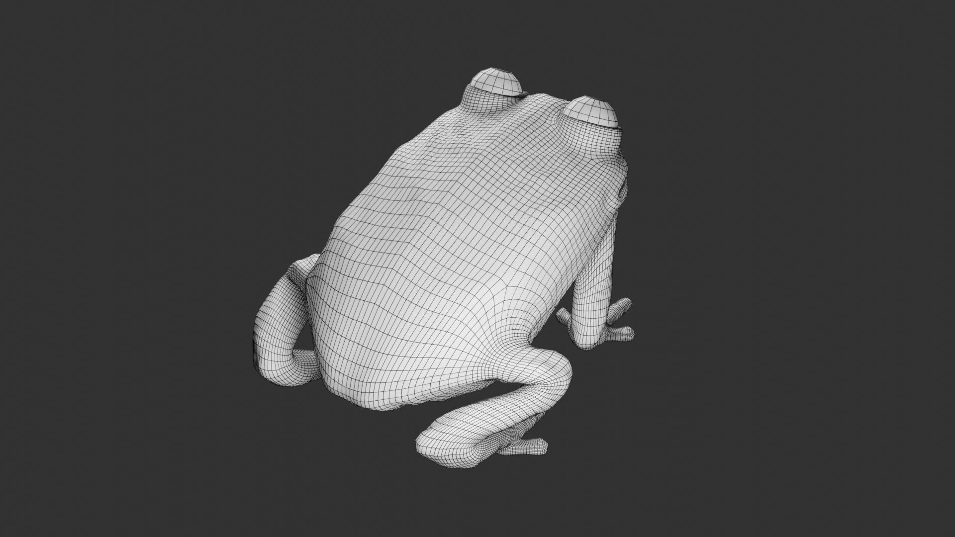 Frog 3D Model 3D print model_7