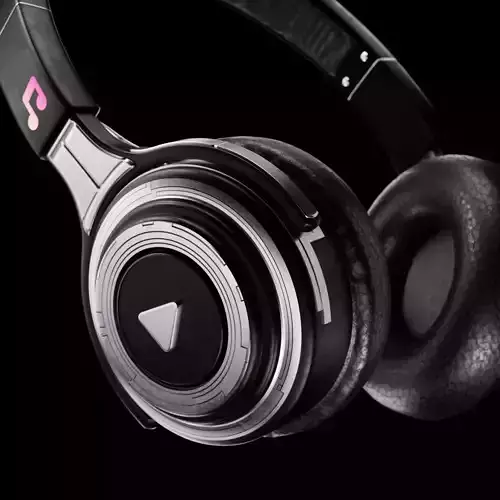 Headset 3D model