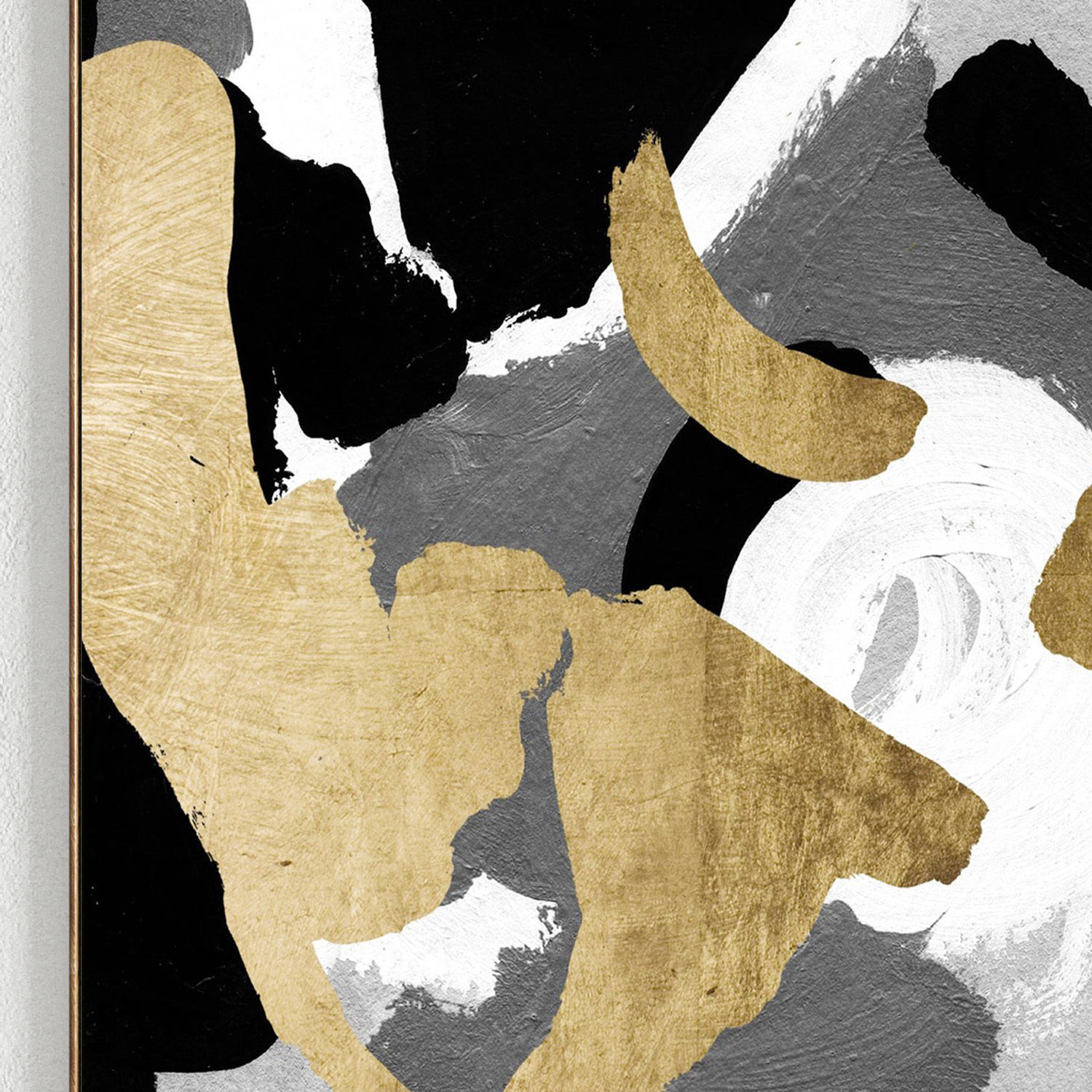 Plaster Two Photo Frame 234 Low-poly 3D model_1