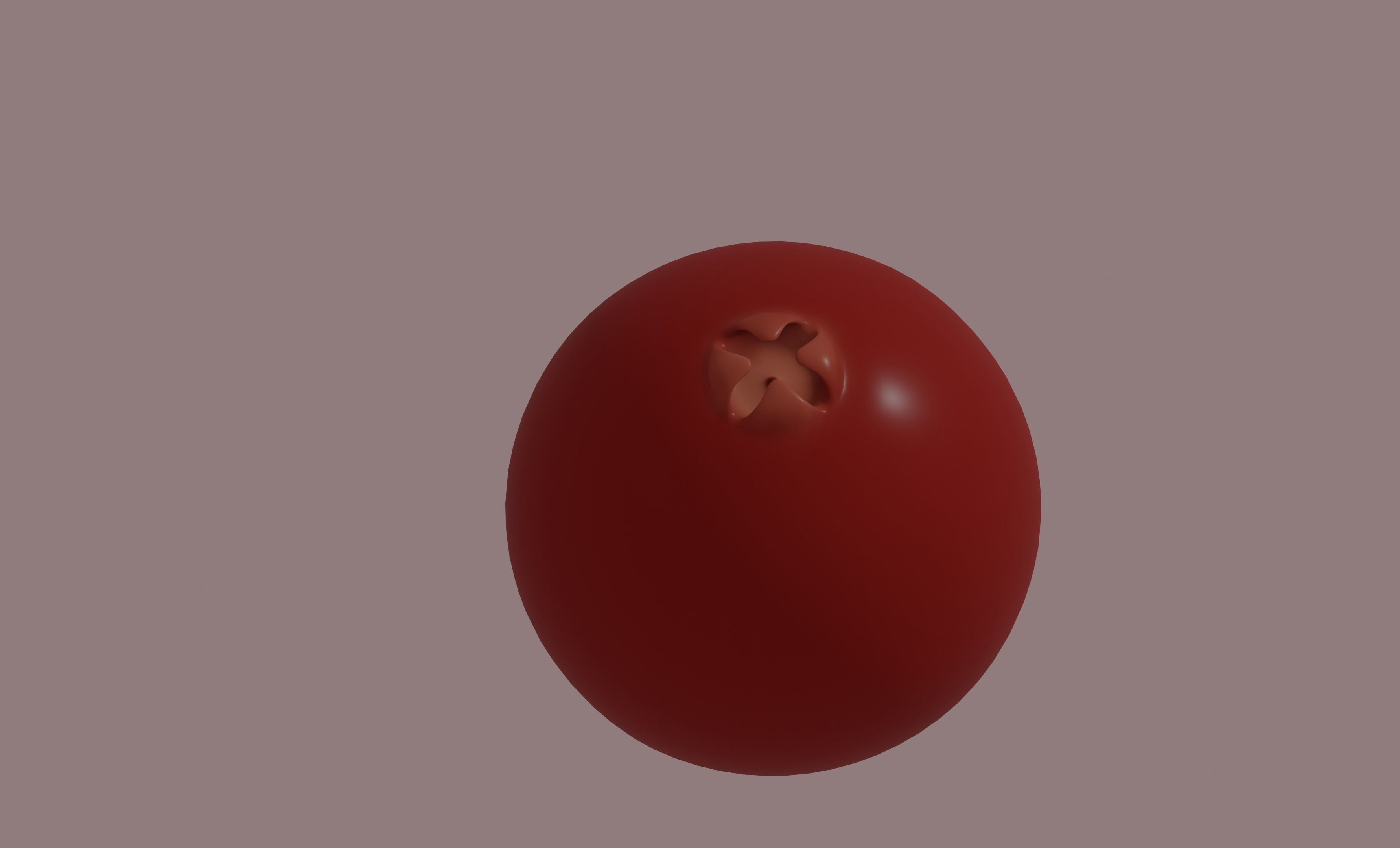 Cranberry 3D model_6
