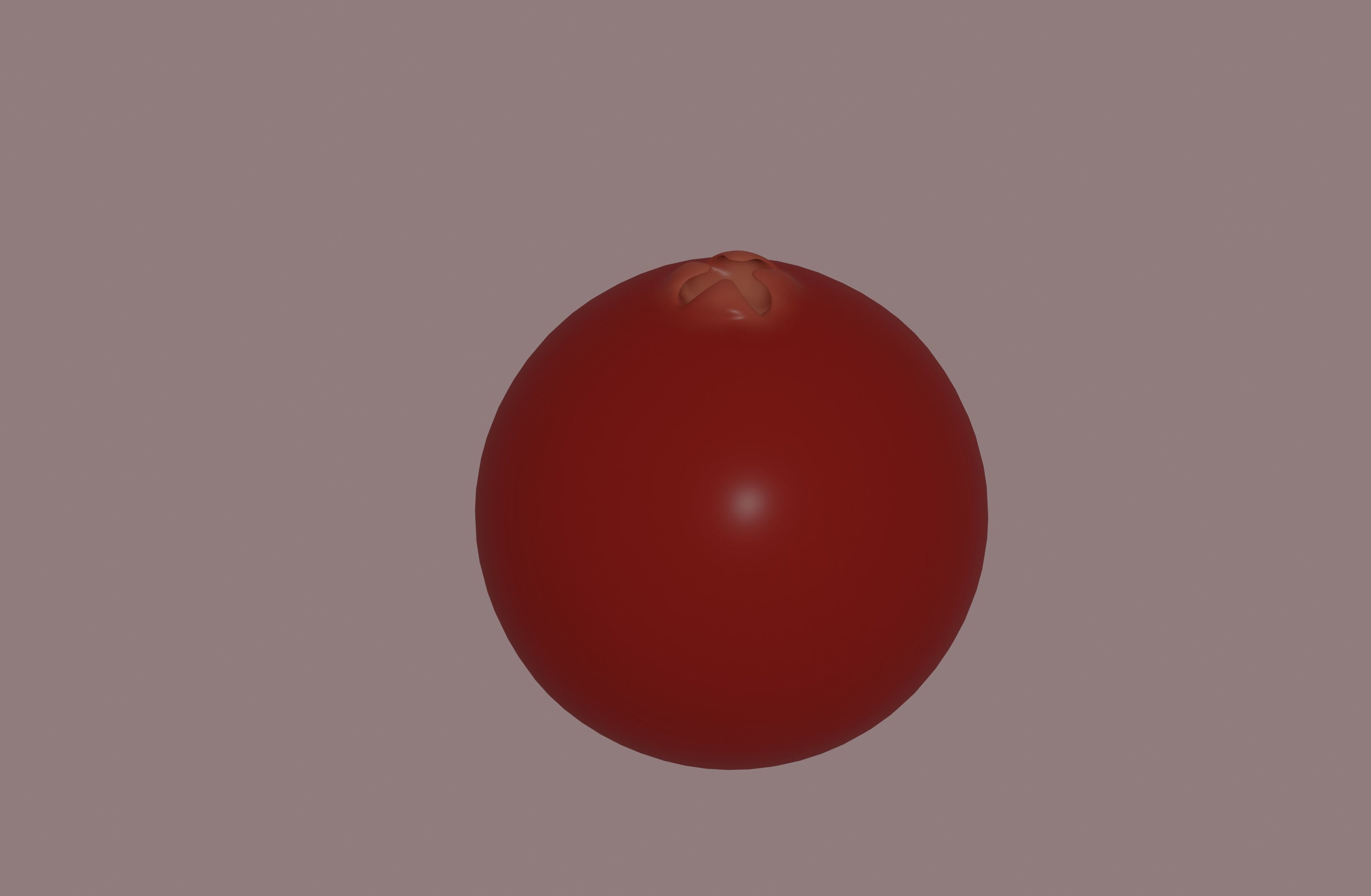 Cranberry 3D model_1