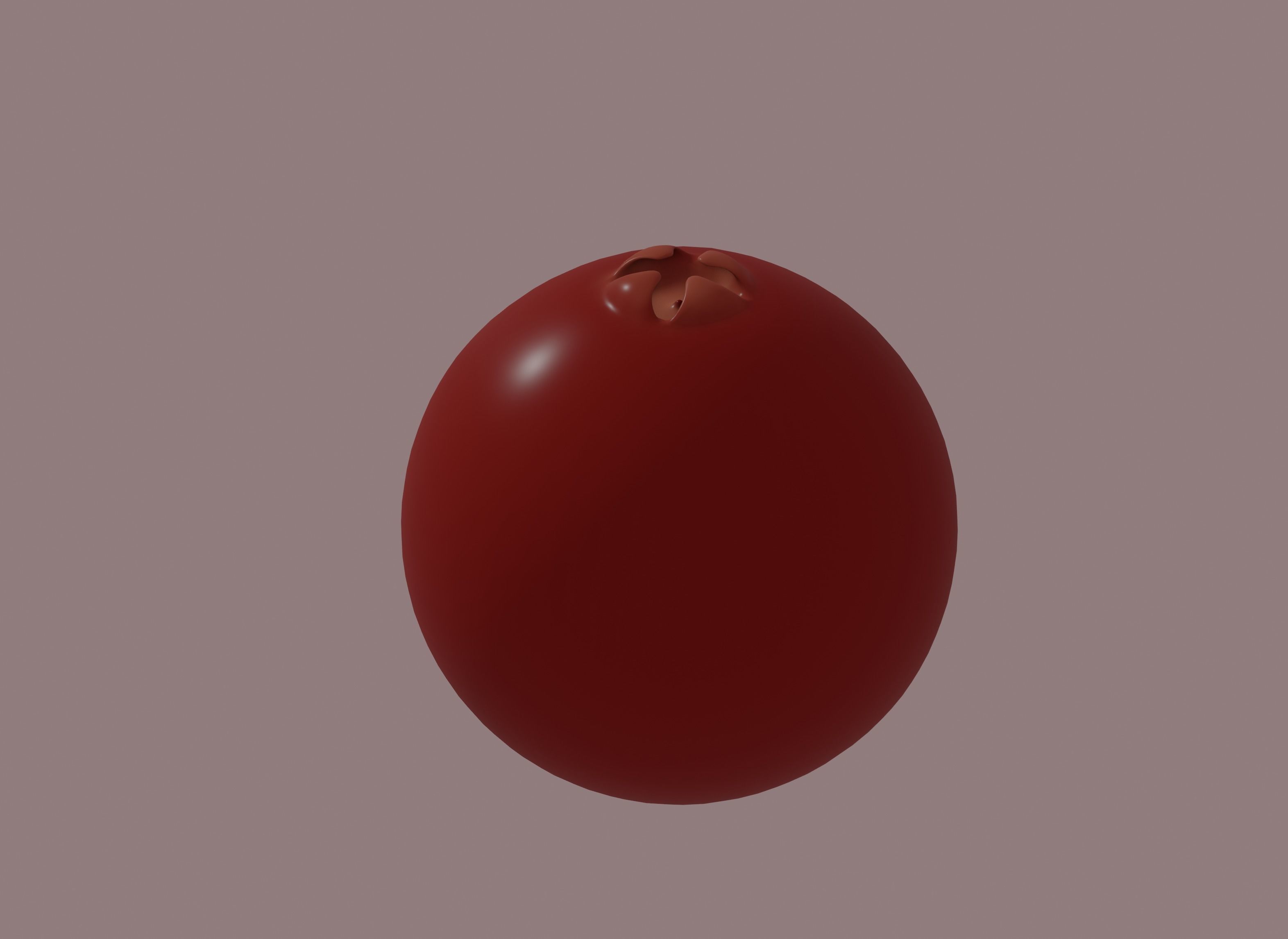 Cranberry 3D model_5