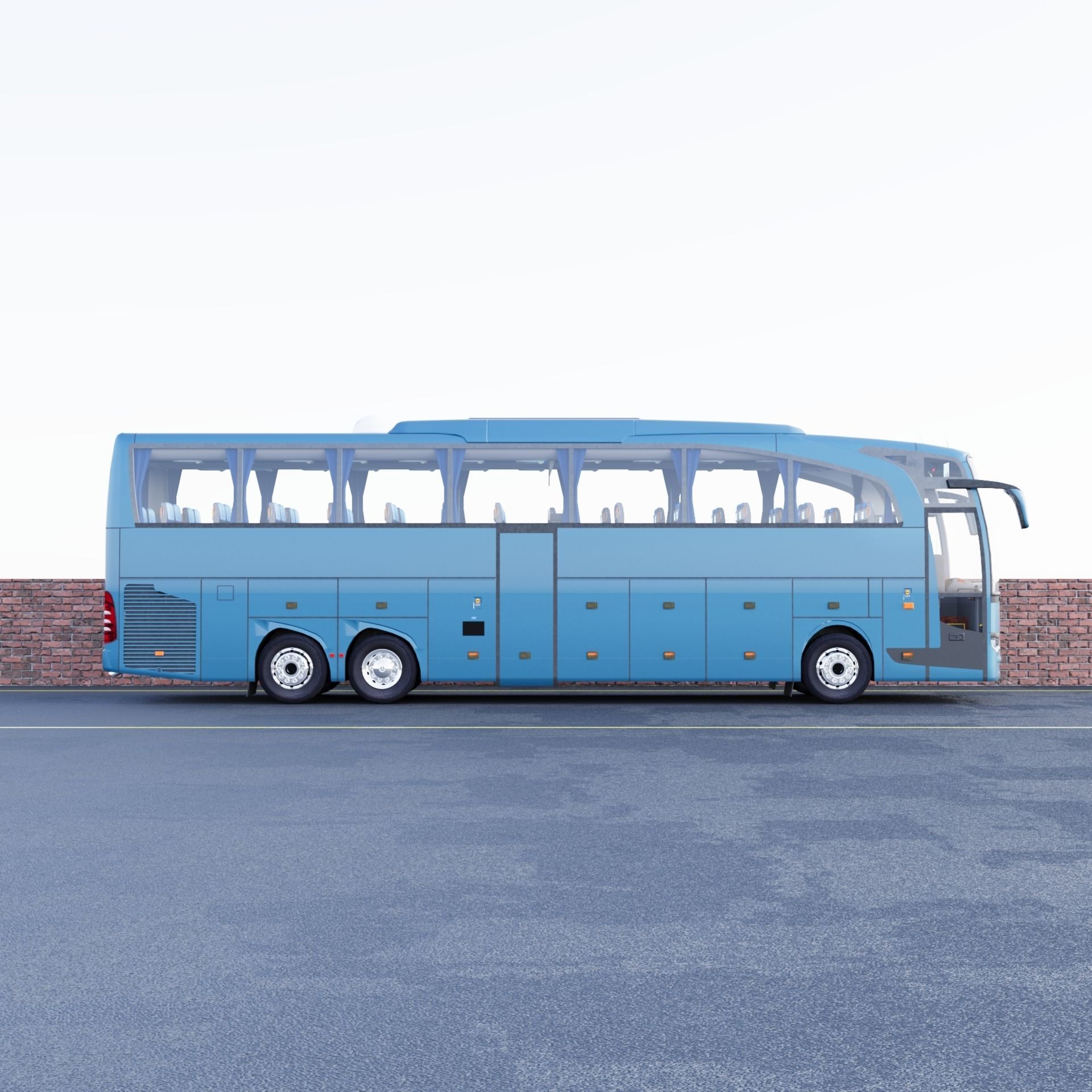 Mercedes - Benz Travego 17 SHD 3D model | CGTrader