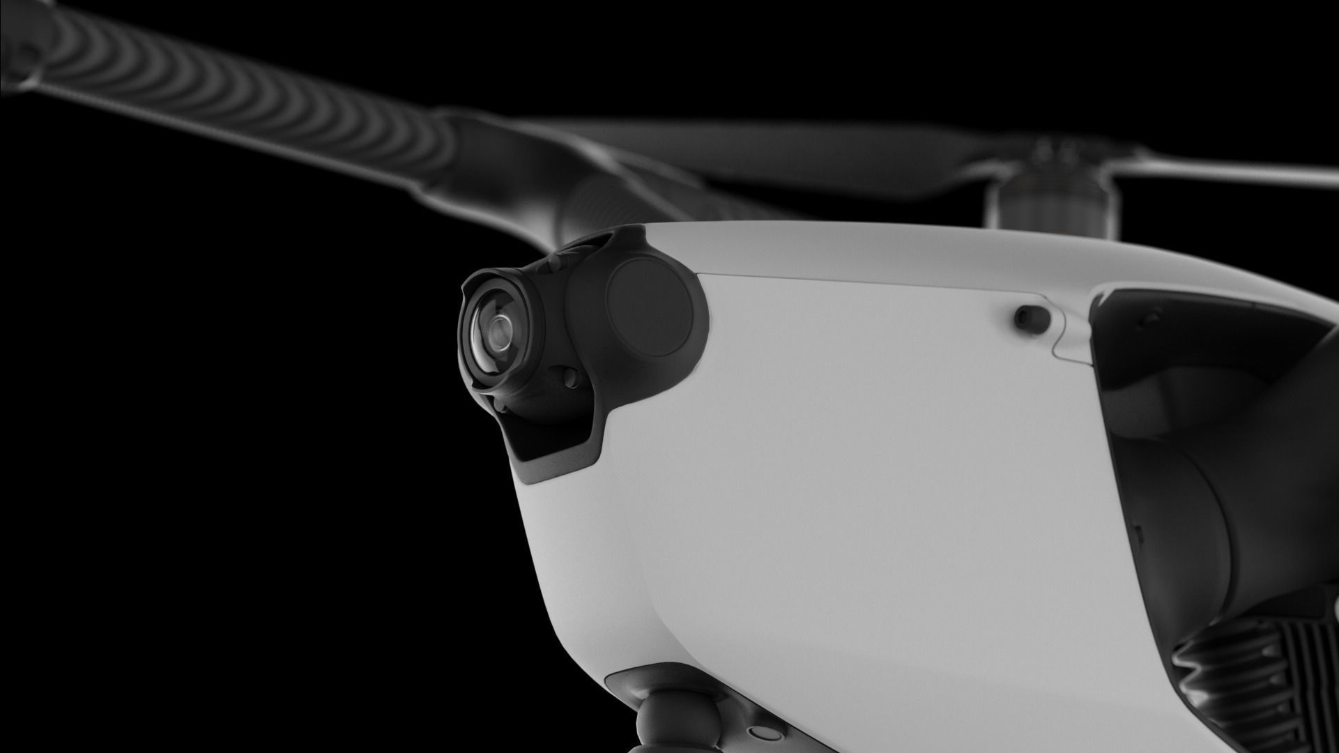 DJI Inspire 3 3D model_2