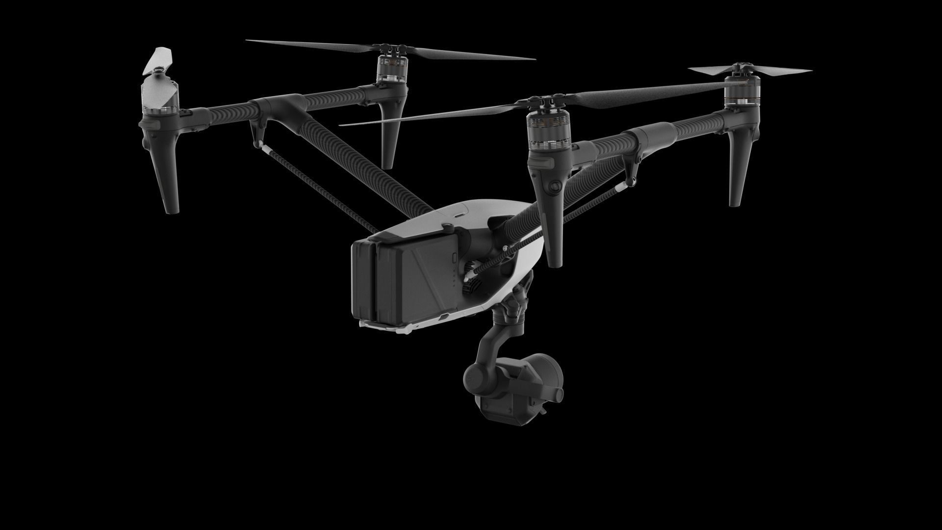 DJI Inspire 3 3D model_1