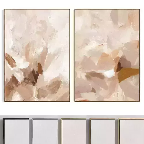 Plaster Two Photo Frame 237