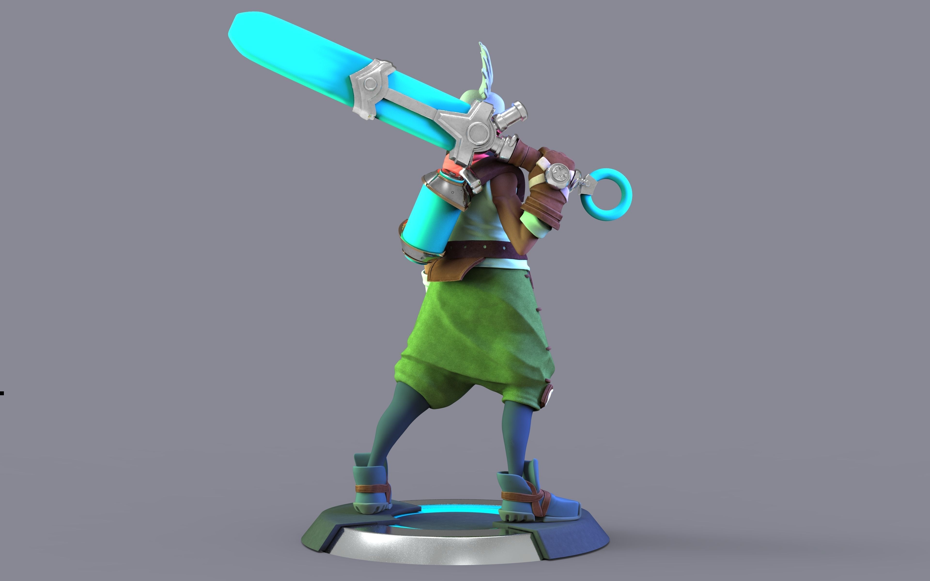 Ekko 3D Print Model 3D print model_3