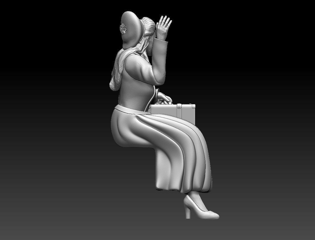 PASSENGER 3D print model_46