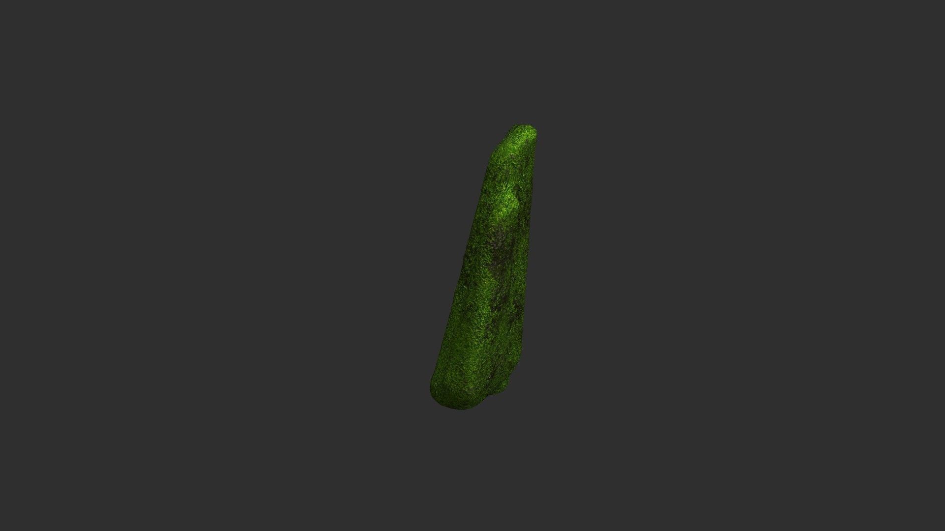 Rock Spires - Moss 2 Low-poly 3D model_12