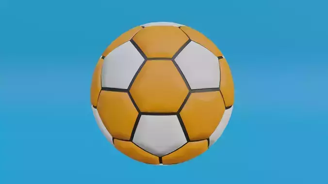 Orange Soccer Ball