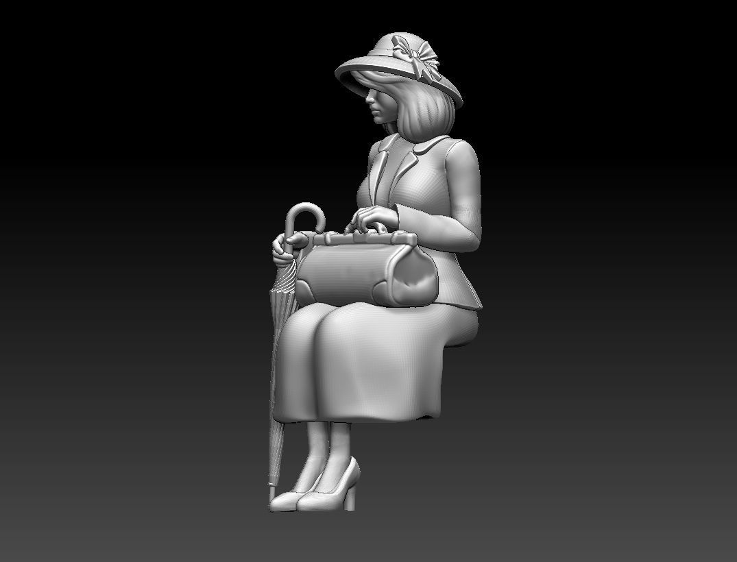 PASSENGER 3D print model_40