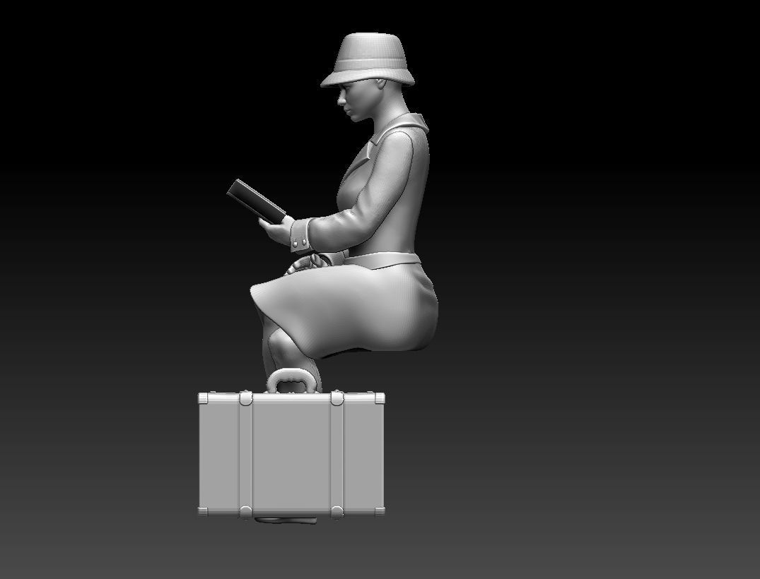 PASSENGER 3D print model_25