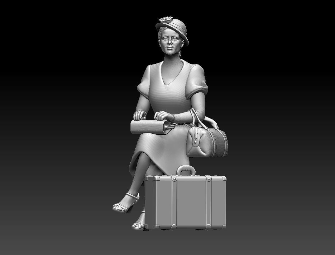 PASSENGER 3D print model_42
