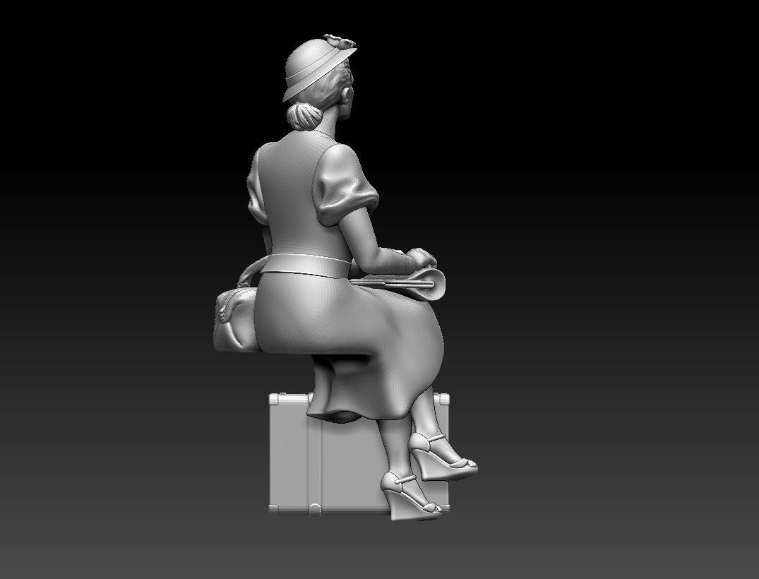 PASSENGER 3D print model_34