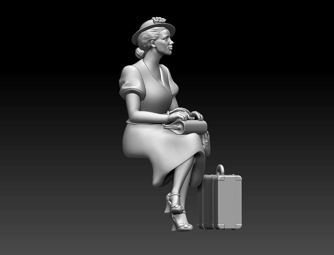 PASSENGER 3D print model_1