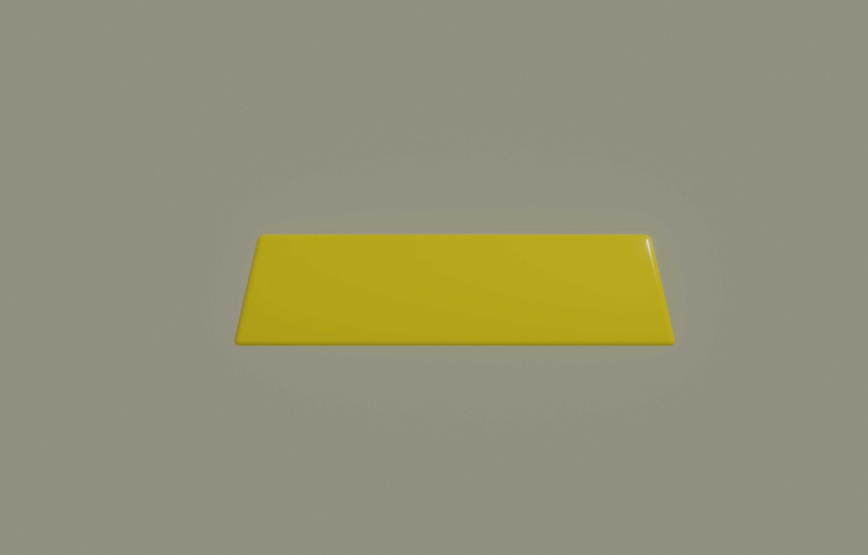 Gold Bar Low-poly 3D model_3