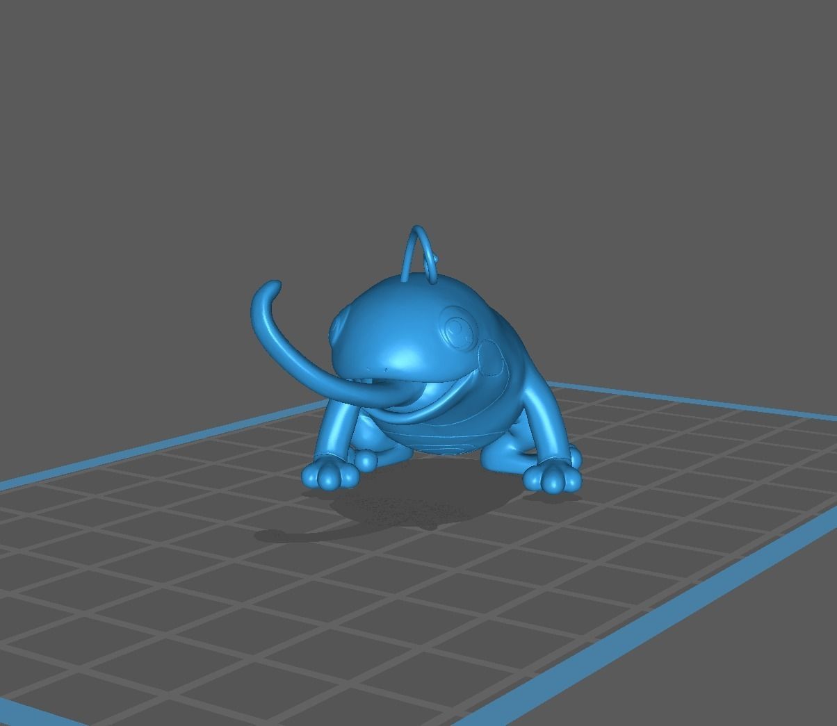 Poliwag Poliwhirl Poliwrath and Politoed 3D print model 3D print model_54