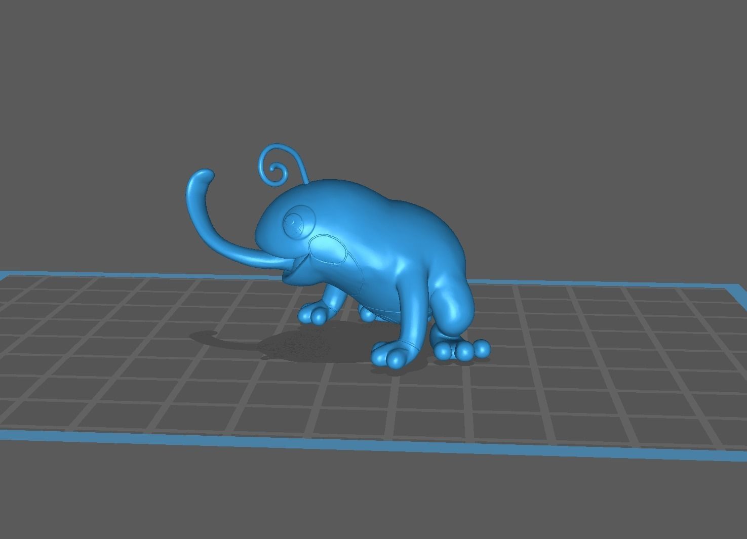 Poliwag Poliwhirl Poliwrath and Politoed 3D print model 3D print model_53