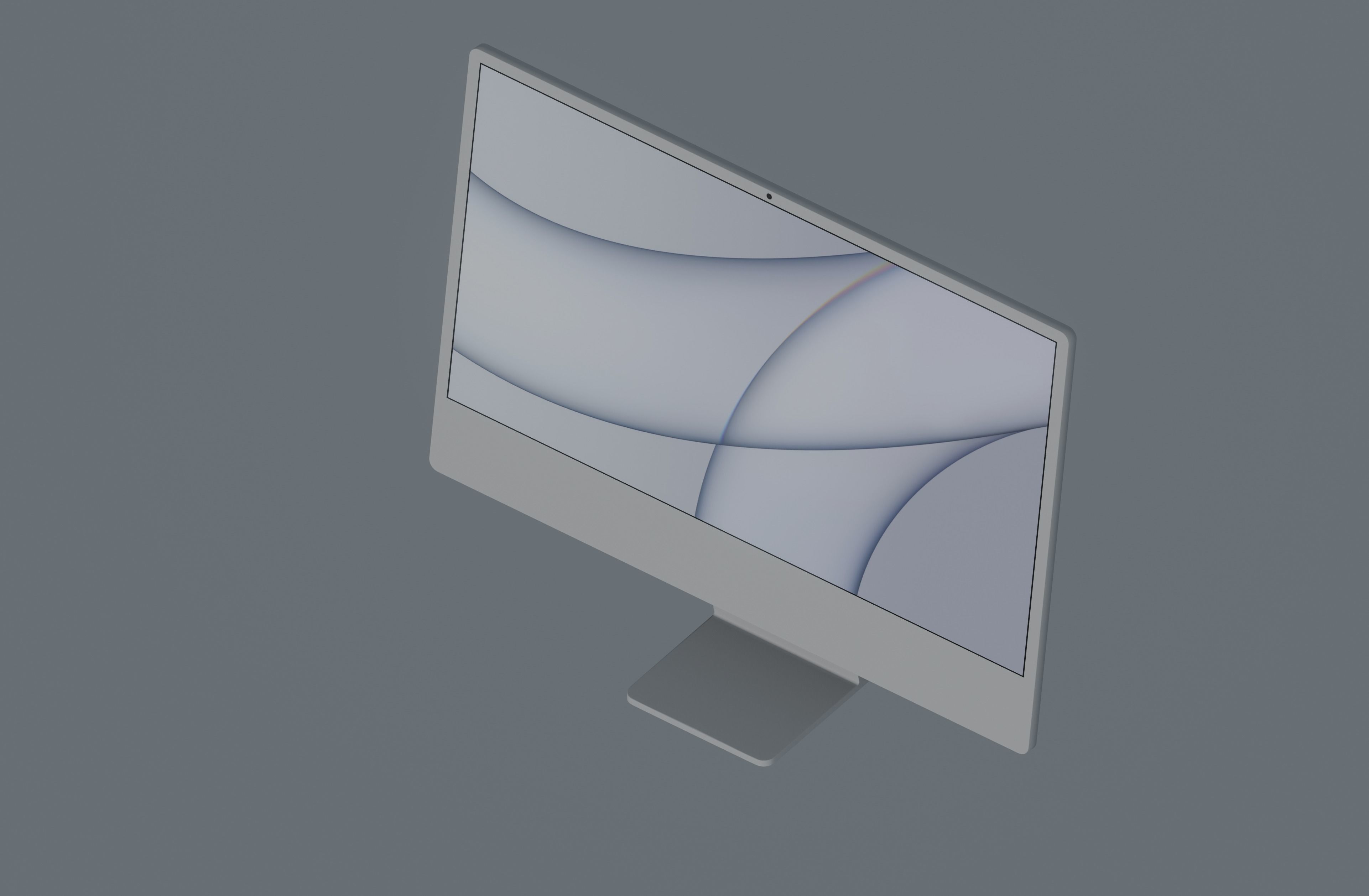iMac model 3D model_6