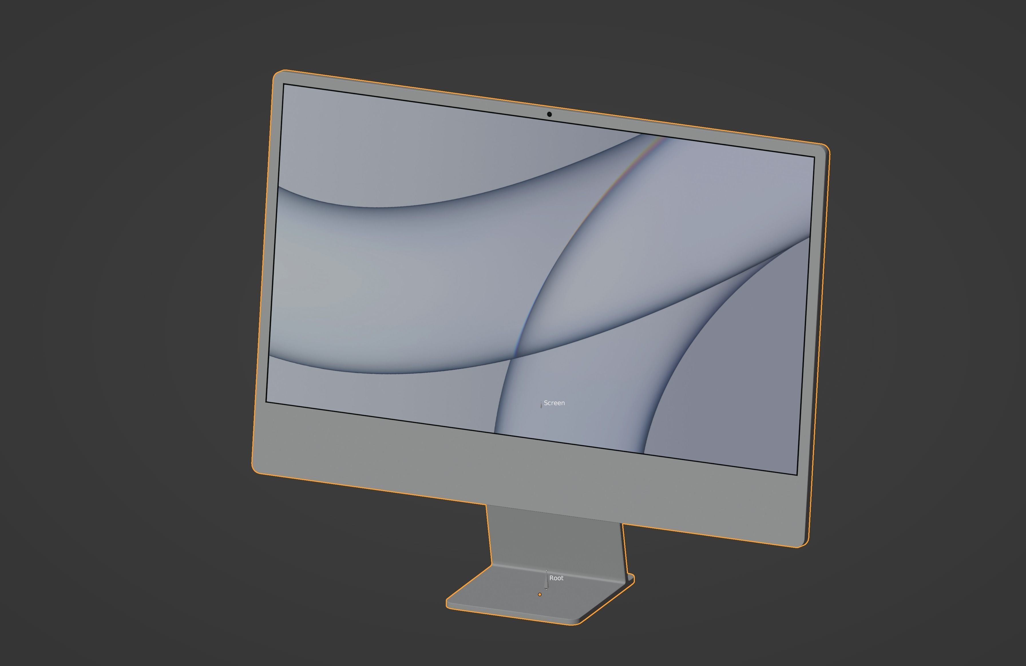 iMac model 3D model_18