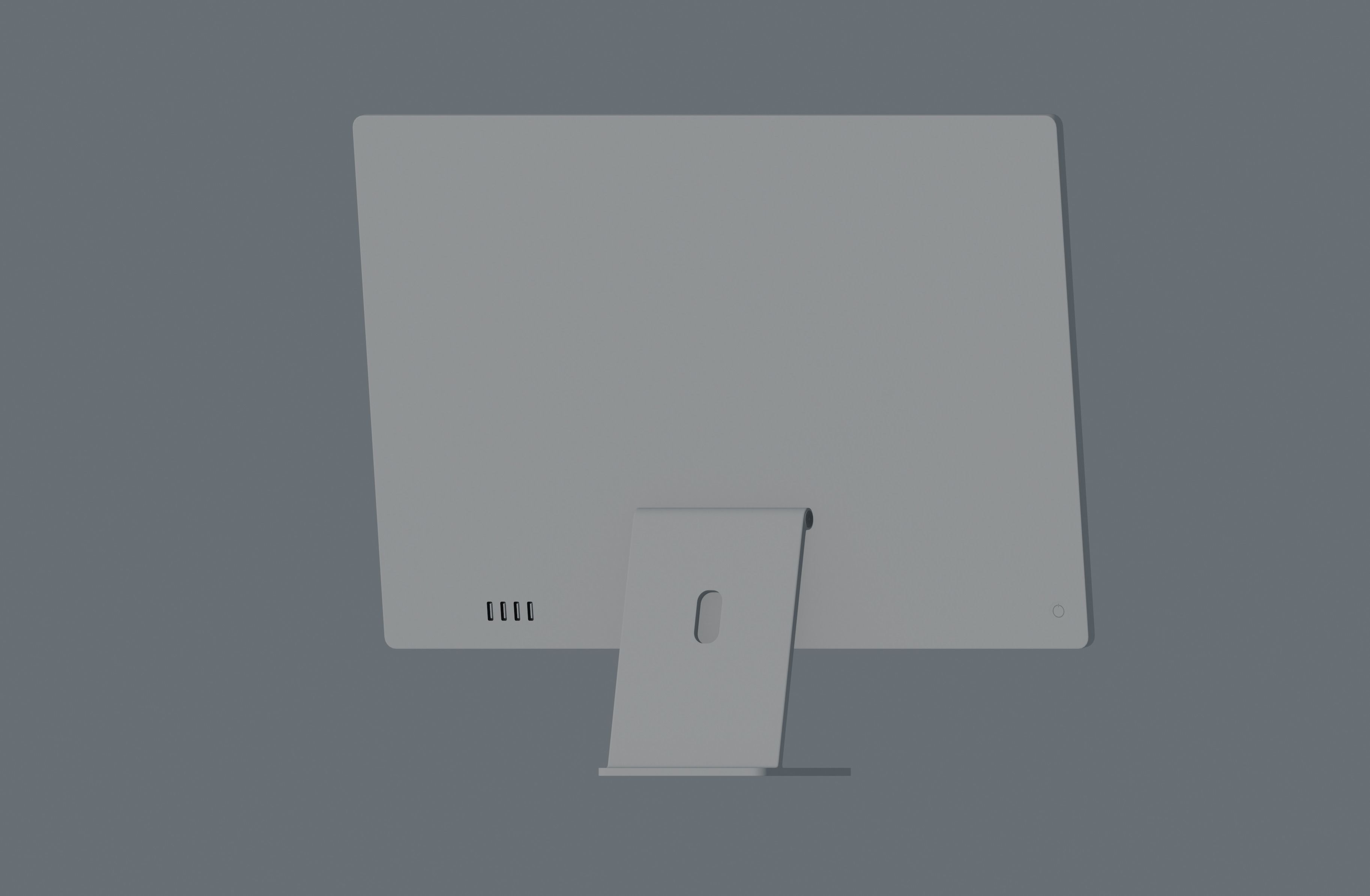 iMac model 3D model_8