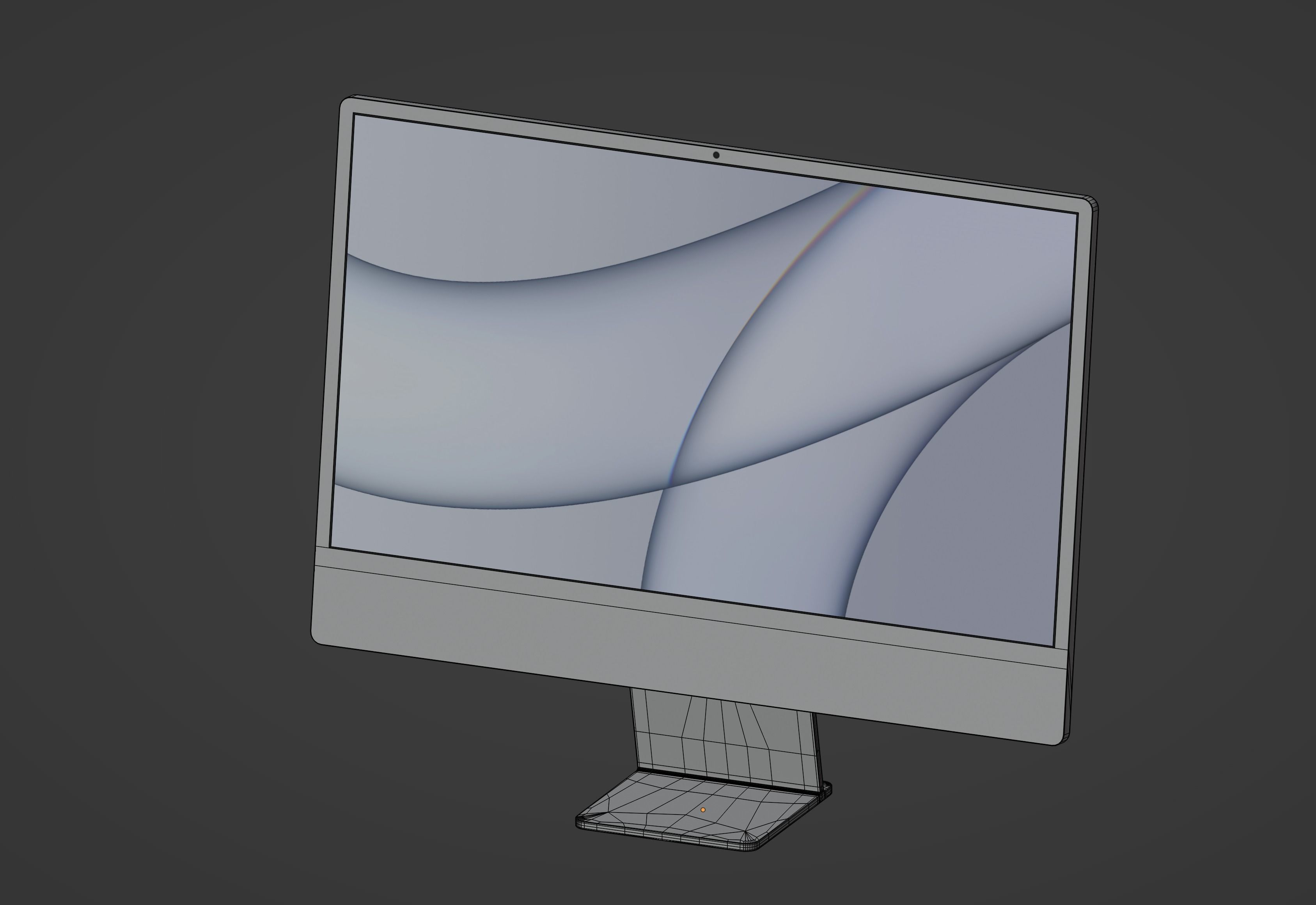 iMac model 3D model_19