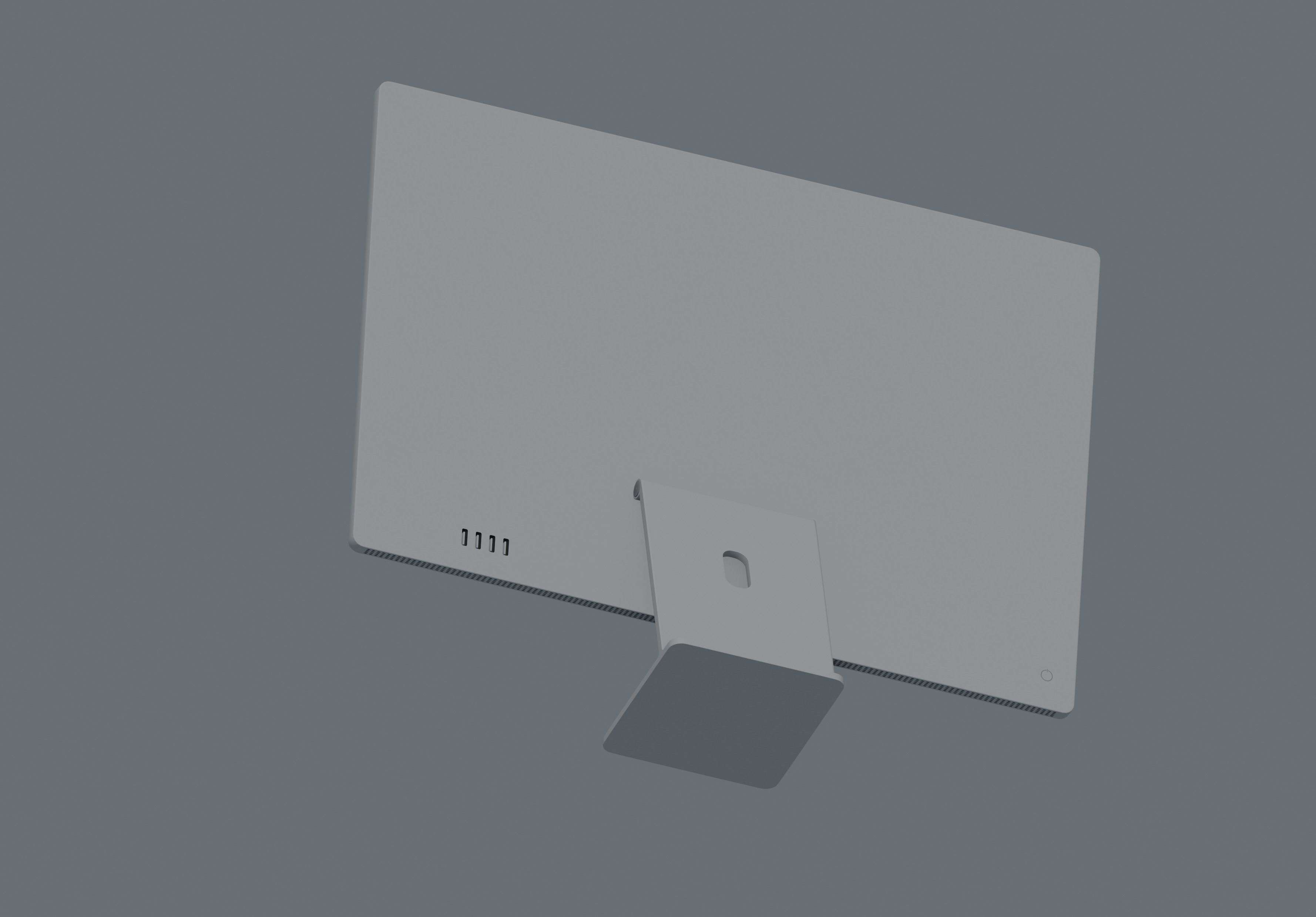 iMac model 3D model_9