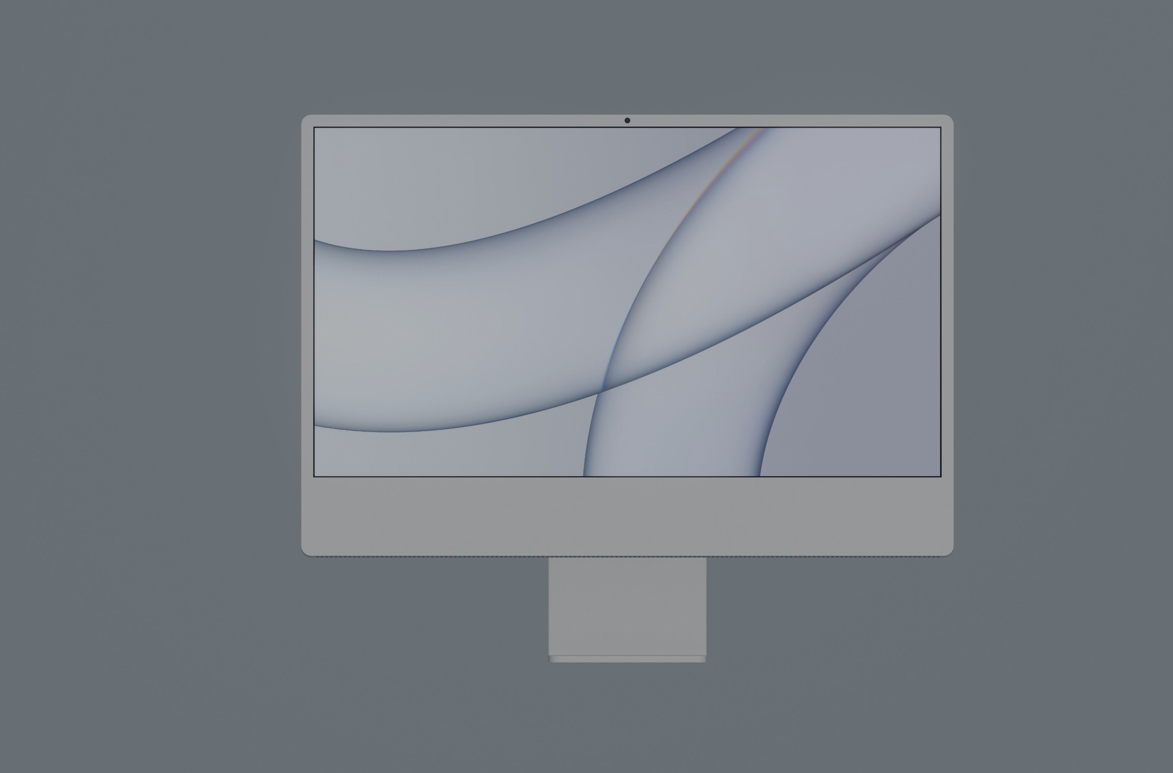 iMac model 3D model_3