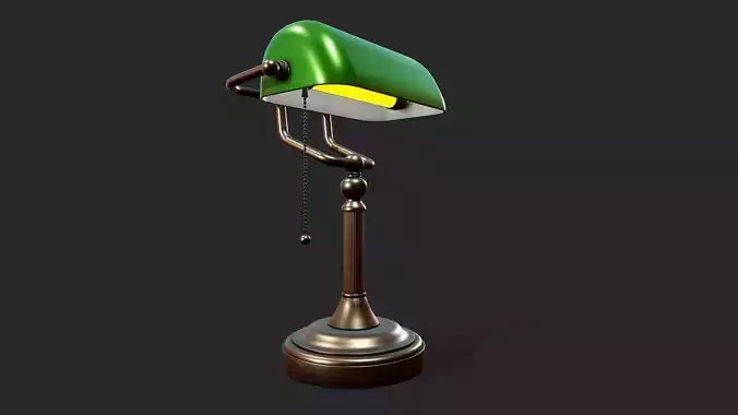 Bankers Lamp - Tutorial Included