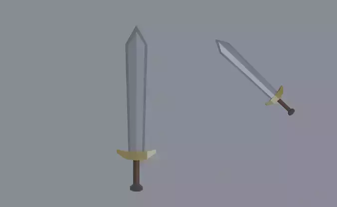 Sword Low Poly