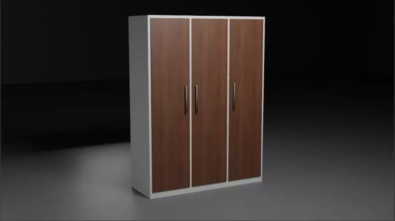 2 wardrobe  clothes in different sizes 3D model_0