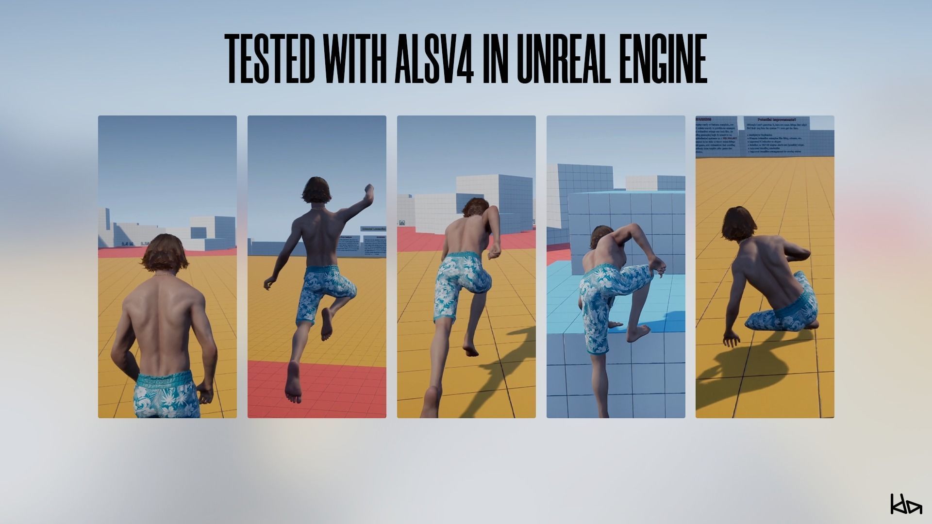 Beach Boys - Game Ready Low-poly 3D model_8