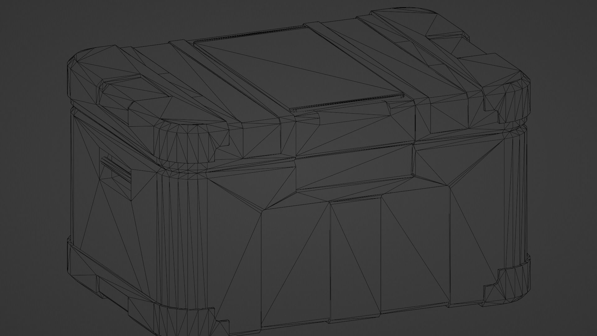 Sci-fi box Free low-poly 3D model_14