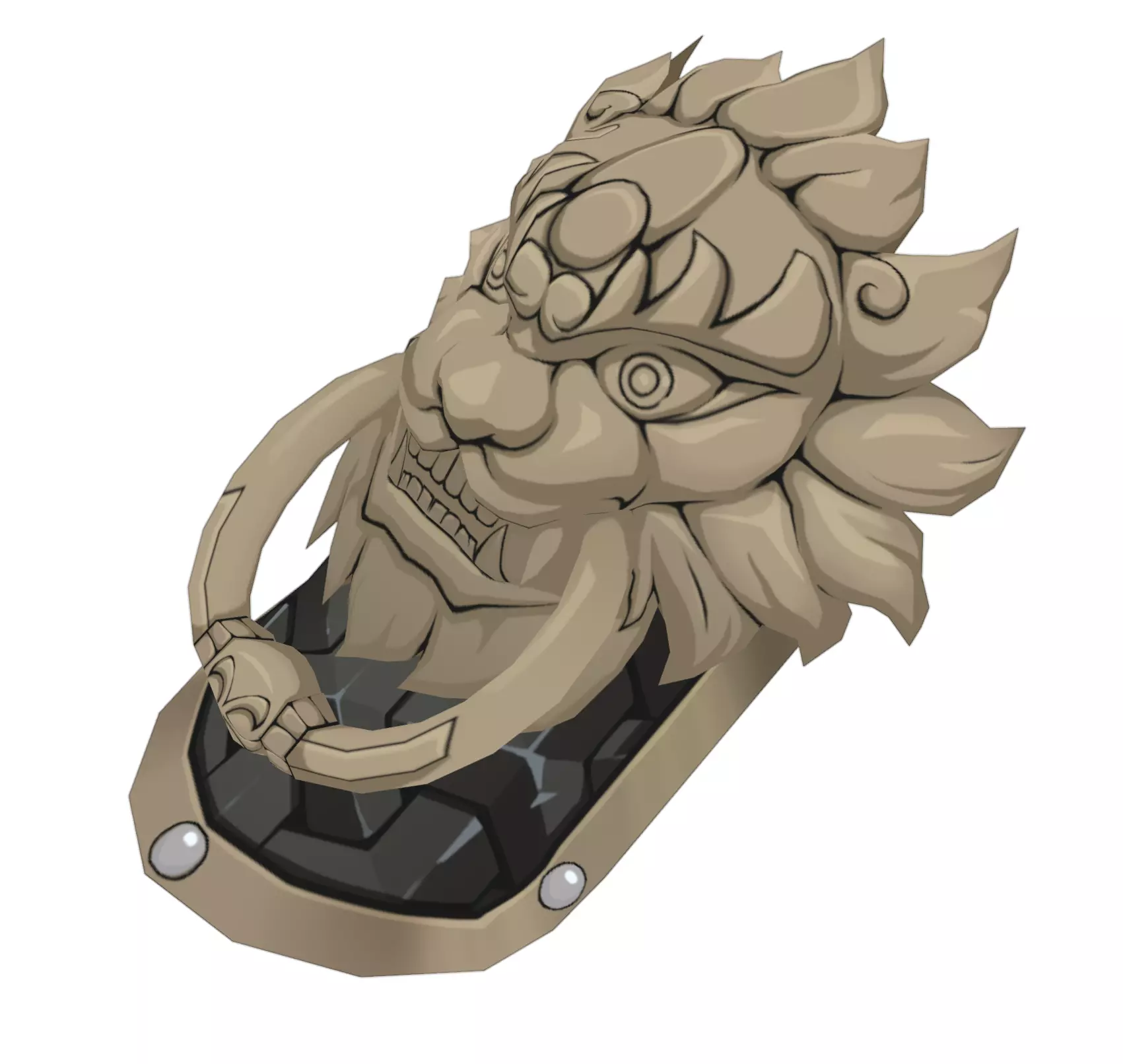 Jing Yuan Shoulder Armor - Honkai Star Rail - Jing Yuan Cosplay 3D print model