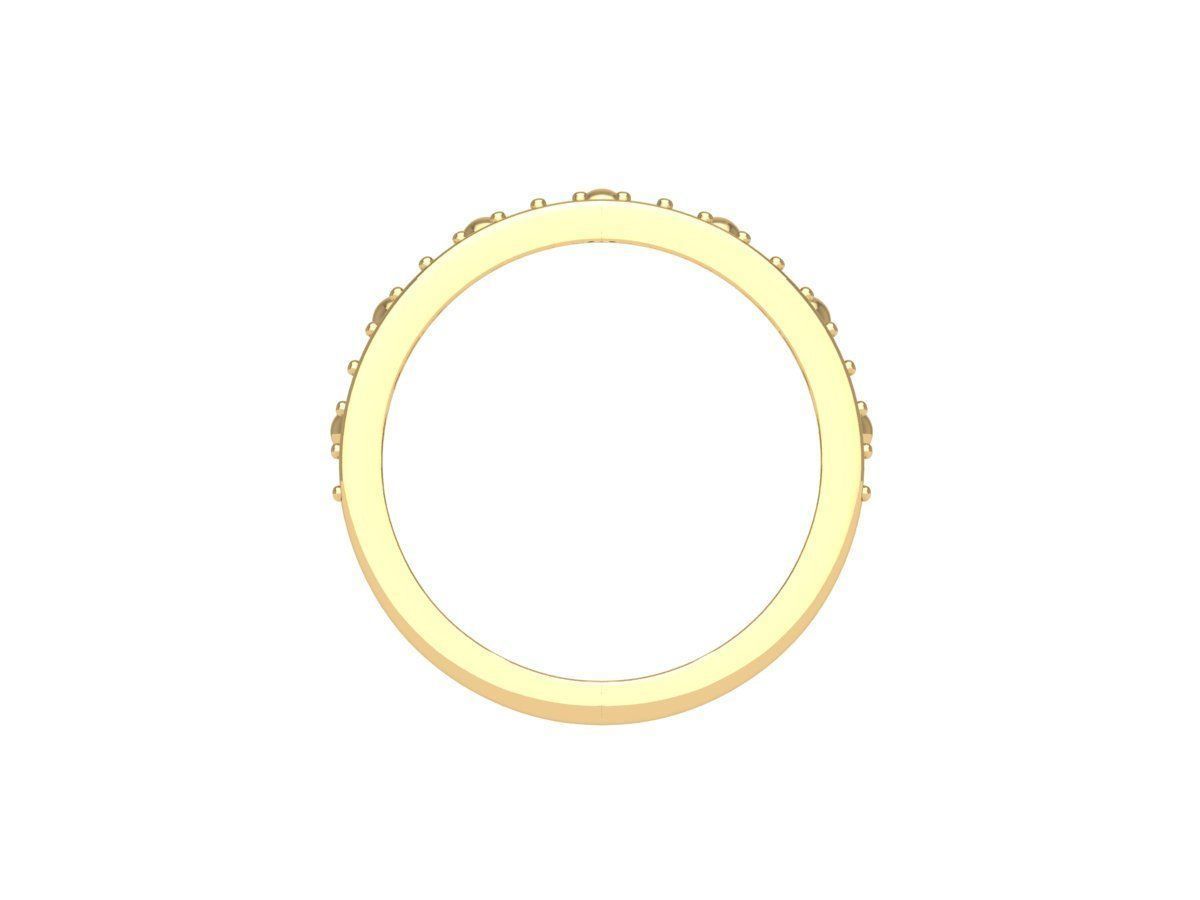 Crown Ring 3D print model_9