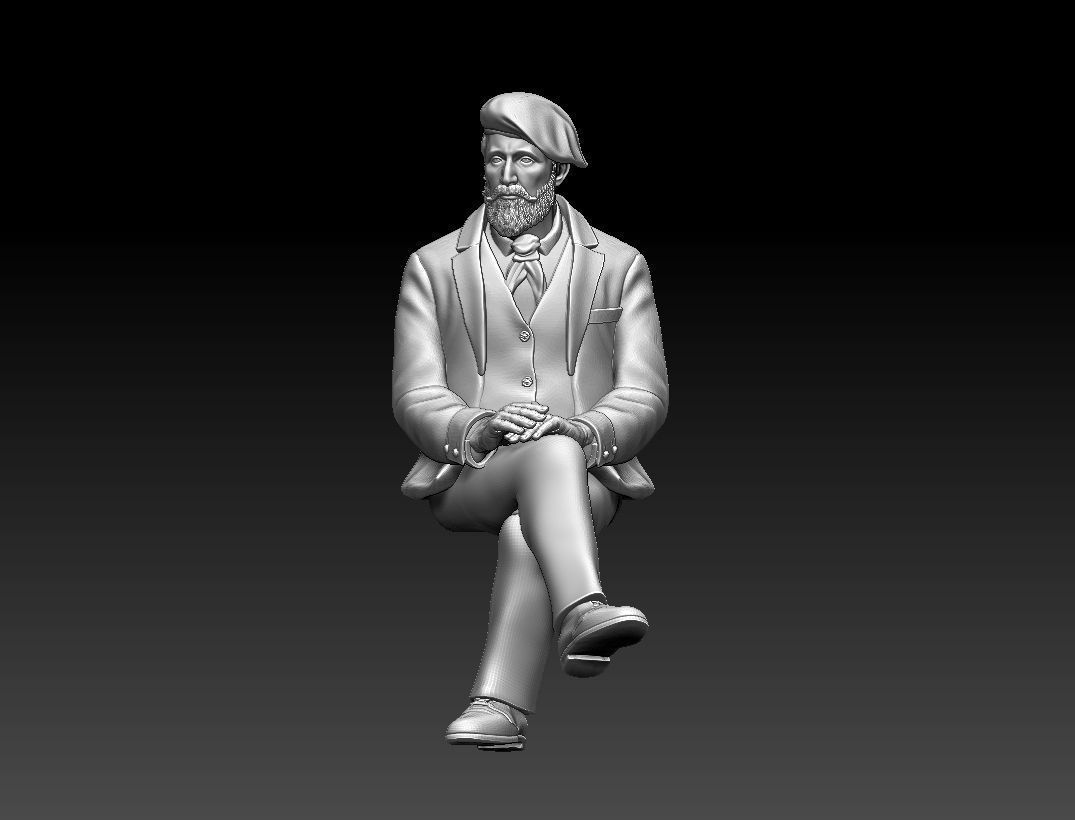 PASSENGER 3D print model_14