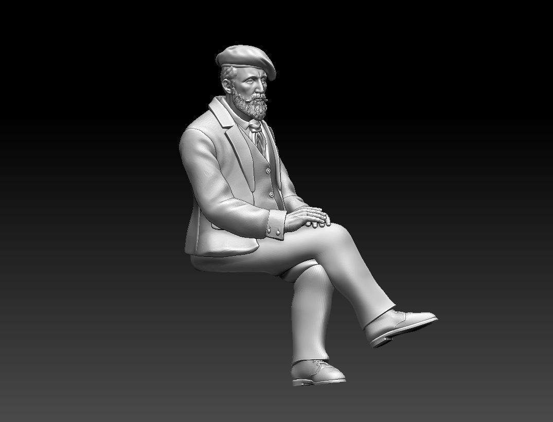 PASSENGER 3D print model_1