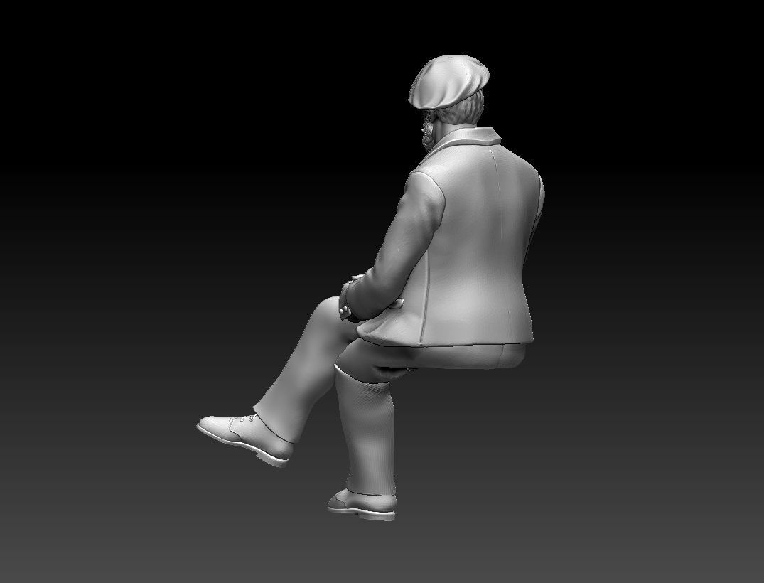 PASSENGER 3D print model_12