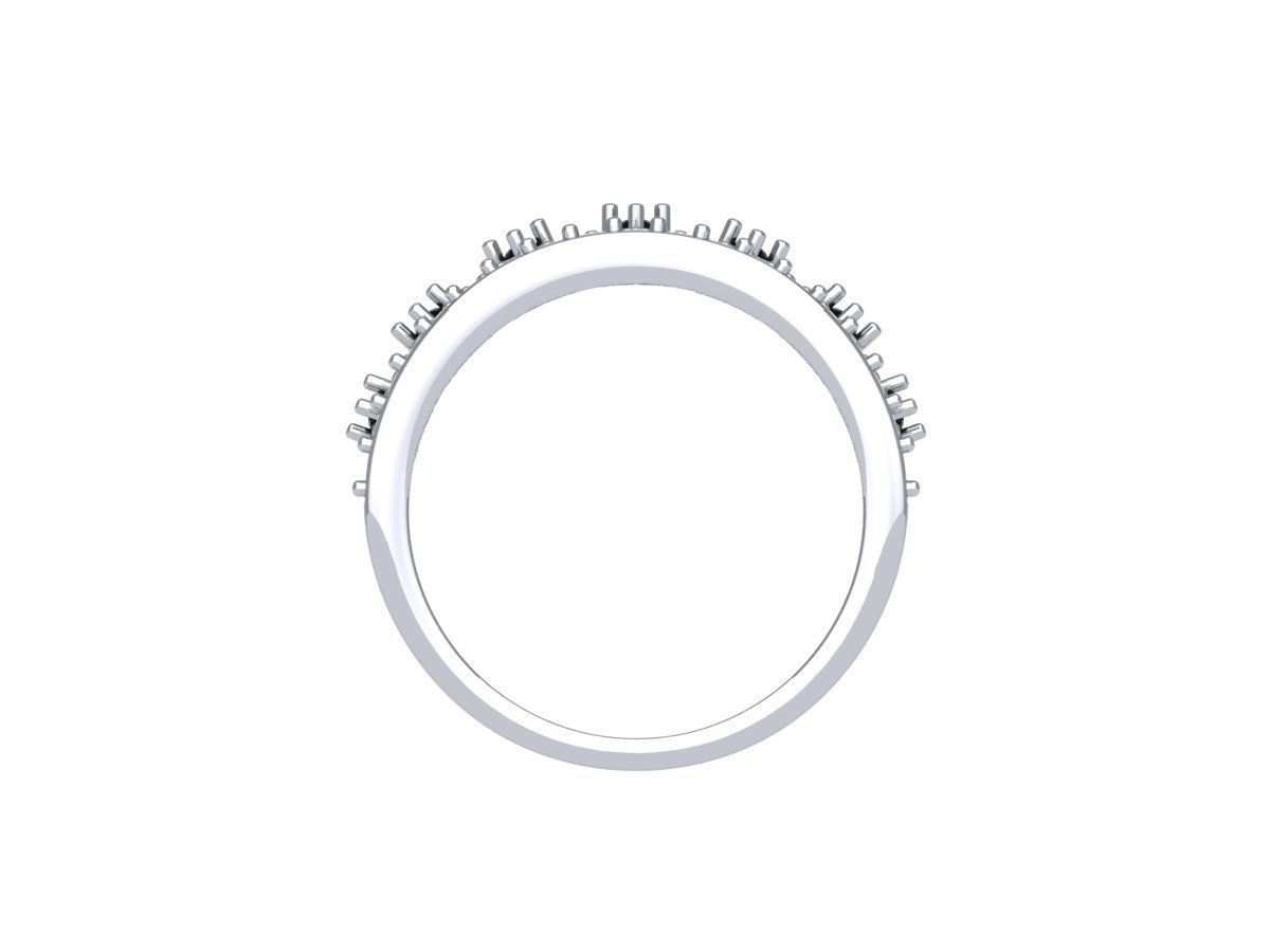 Crown Ring 3D print model_10