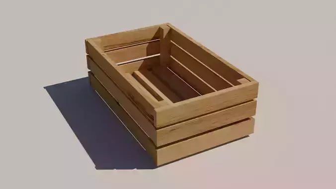 wooden crate