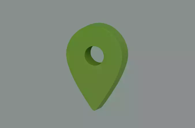 Location Icon 3D model