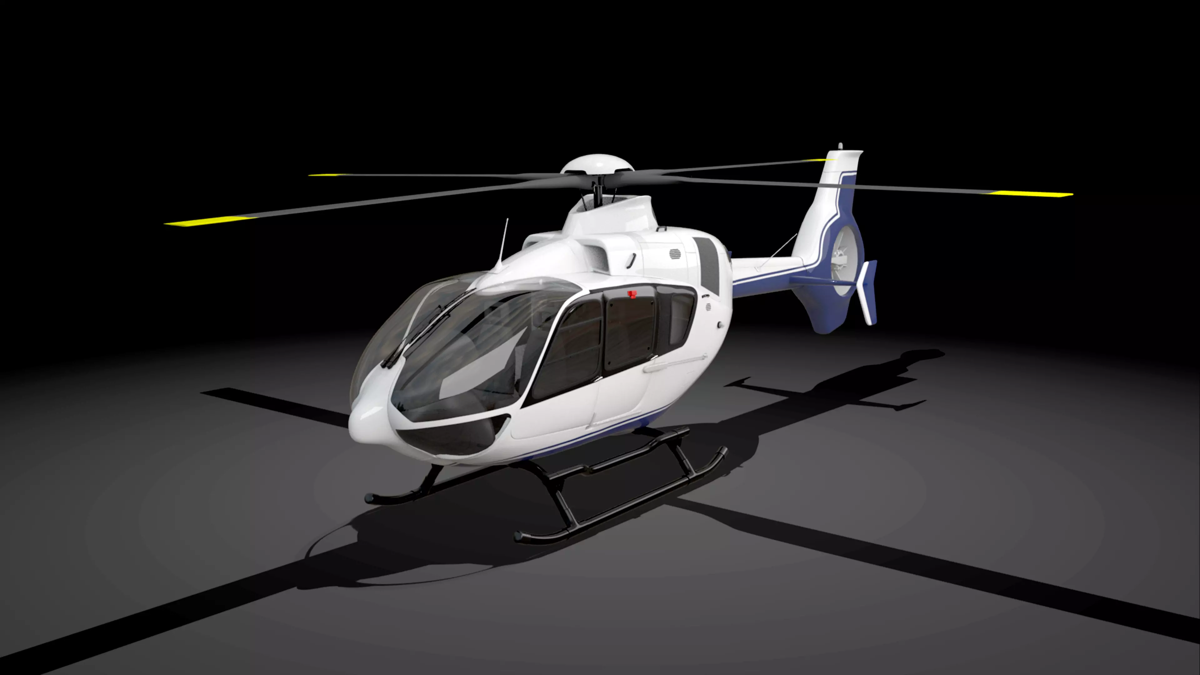 Helicopter Model 3D model