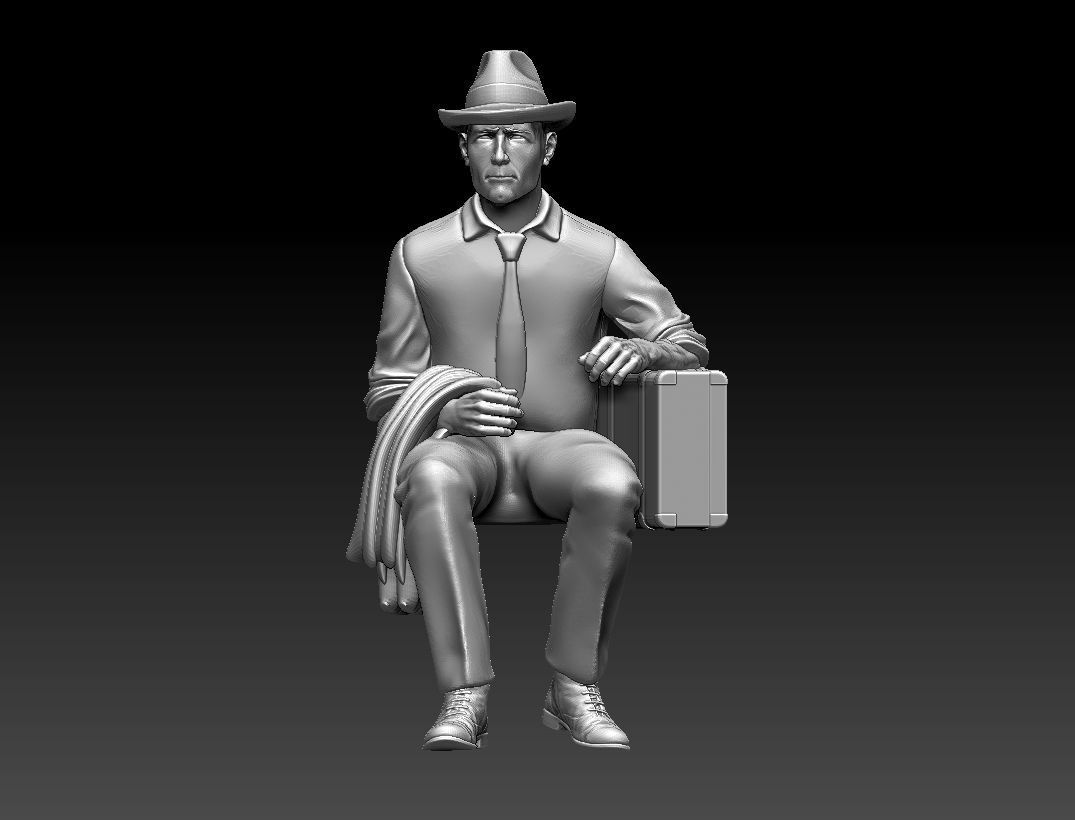 PASSENGER 3D print model_12