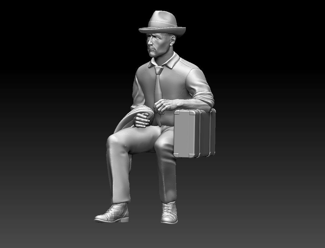 PASSENGER 3D print model_52