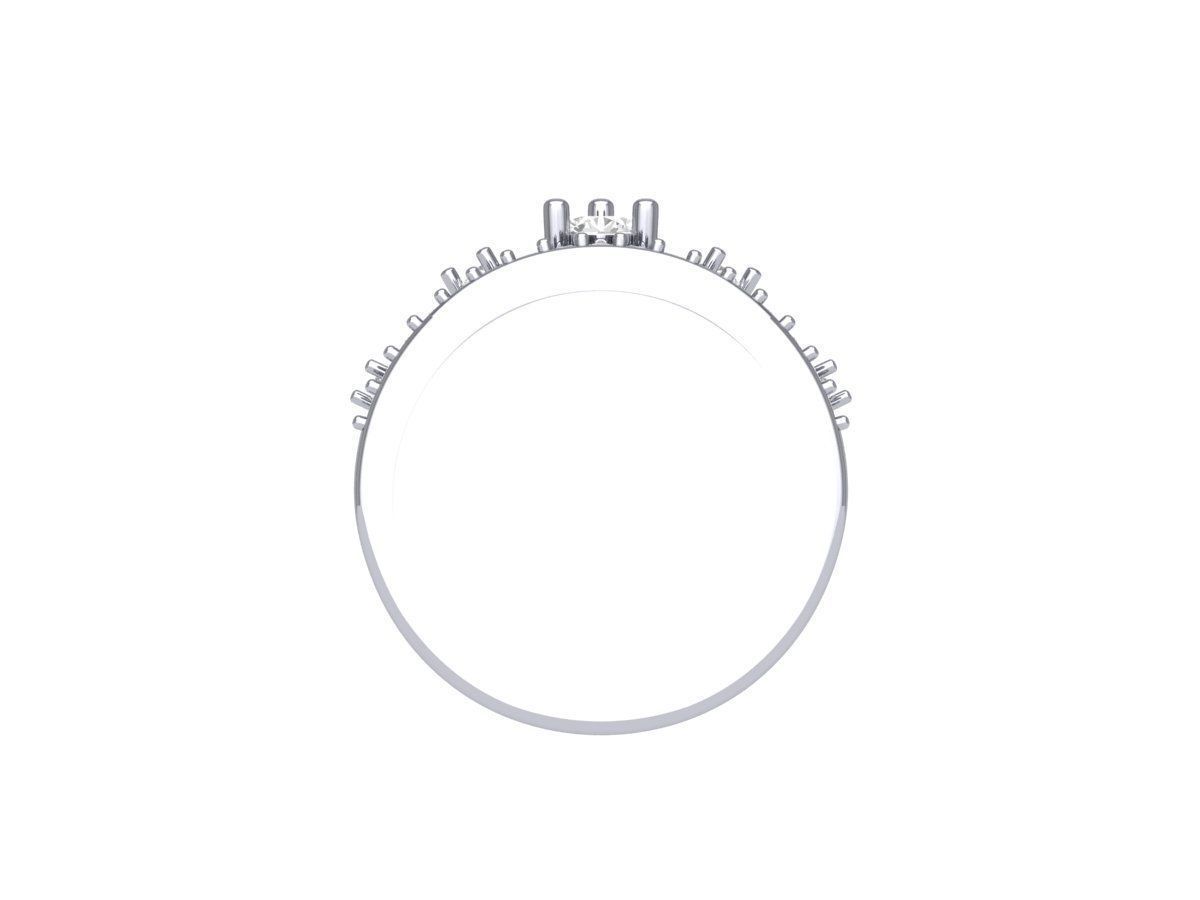 Crown Ring 3D print model_10